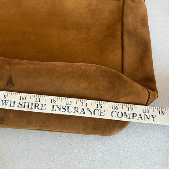 Unisex Brown Genuine Leather Crossbody Messenger Saddle Bag - Picture 15 of 16